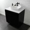 Fauceture 20" Ceramic Bathroom Sink, White EV2017 - alternate 4